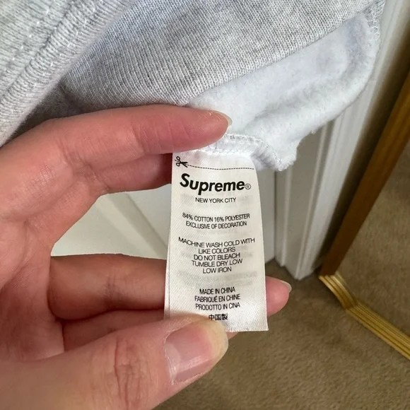 Supreme State hooded sweatshirt